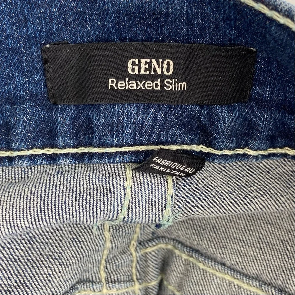 True‎ Religion Geno Jeans Men’s 40x 32 Blue Relaxed Slim Denim